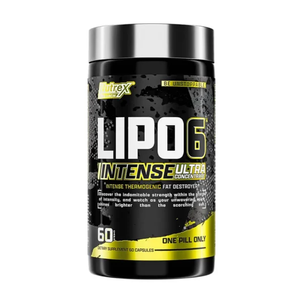 چربی سوز لیپو ۶ اینتنس الترا ناترکس LIPO 6 INTENSE ULTRA NUTREX