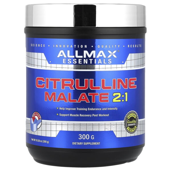 سیترولین مالات آل مکس ۳۰۰ گرم CITRULLINE MALATE 2:1 300G