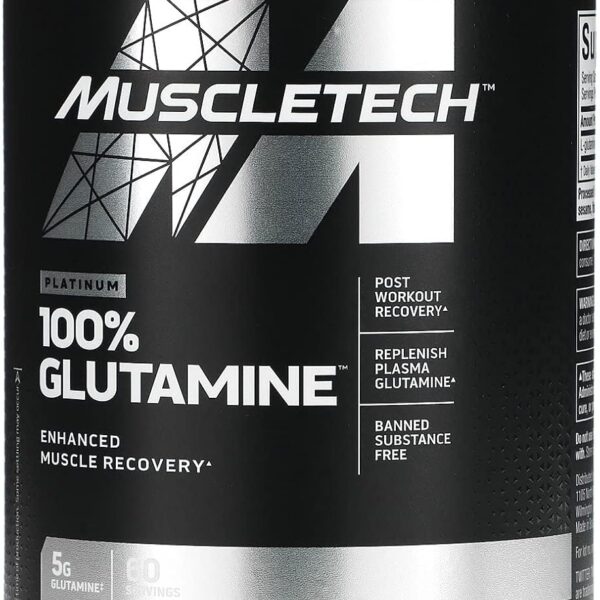 گلوتامین ۱۰۰٪ ماسلتک Glutamine 100% Muscletech