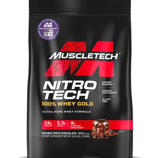 پروتئین وی نیتروتک گلد ماسلتک NitroTech Whey Gold
