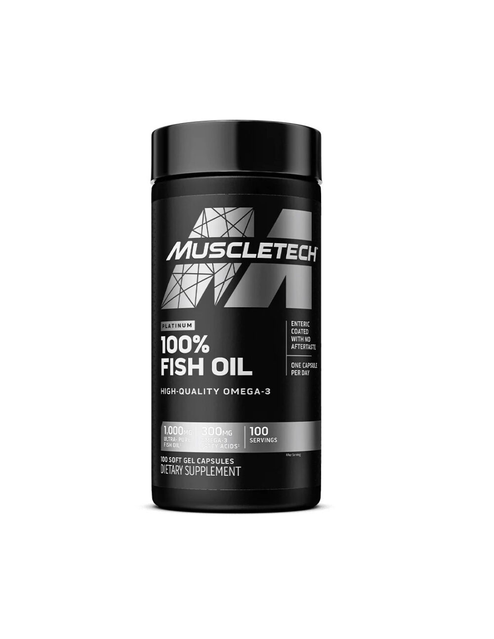 فیش اویل ۱۰۰٪ پلاتینیوم ماسلتک Fish Oil 100% Platinum Muscletech