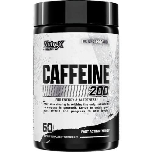قرص کافئین دوز ۲۰۰ ناترکس CAFFEINE 200 NUTREX