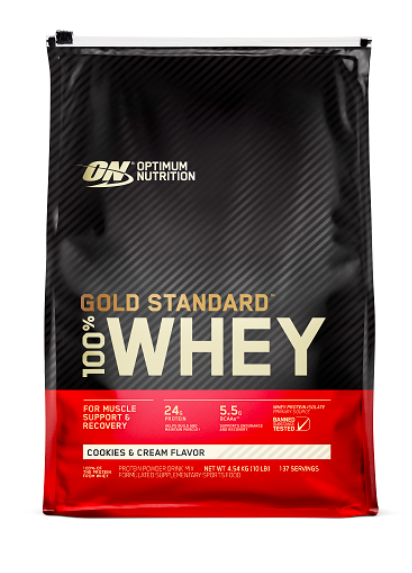 پروئین وی گلد استاندارد ۱۰۰٪ اوپتیموم ناتریشن WHEY 100% GOLD STANDARD OPTIMUM NUTRITION