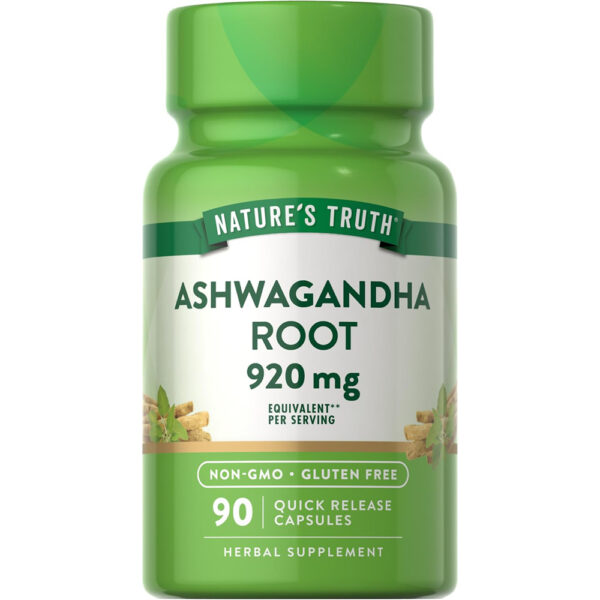 آشواگاندا نچرز تروث ۹۰ عددی ASHWAGANDHA NATURE'S TRUTH