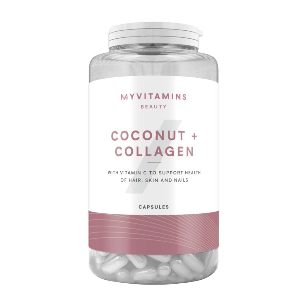 کوکونات کلاژن مای پروتئین ۱۸۰ عدد COCONUT+COLLAGEN MYPROTEIN
