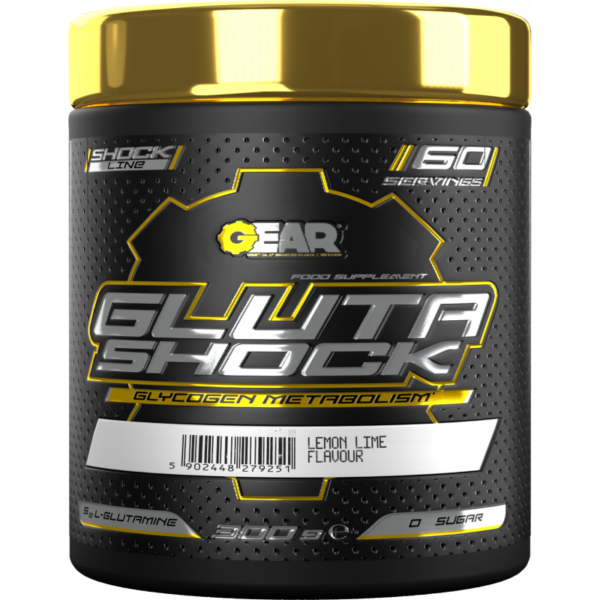 گلوتامین ۳۰۰ گرمی گیر GLUTA SHOCK 300G GEAR