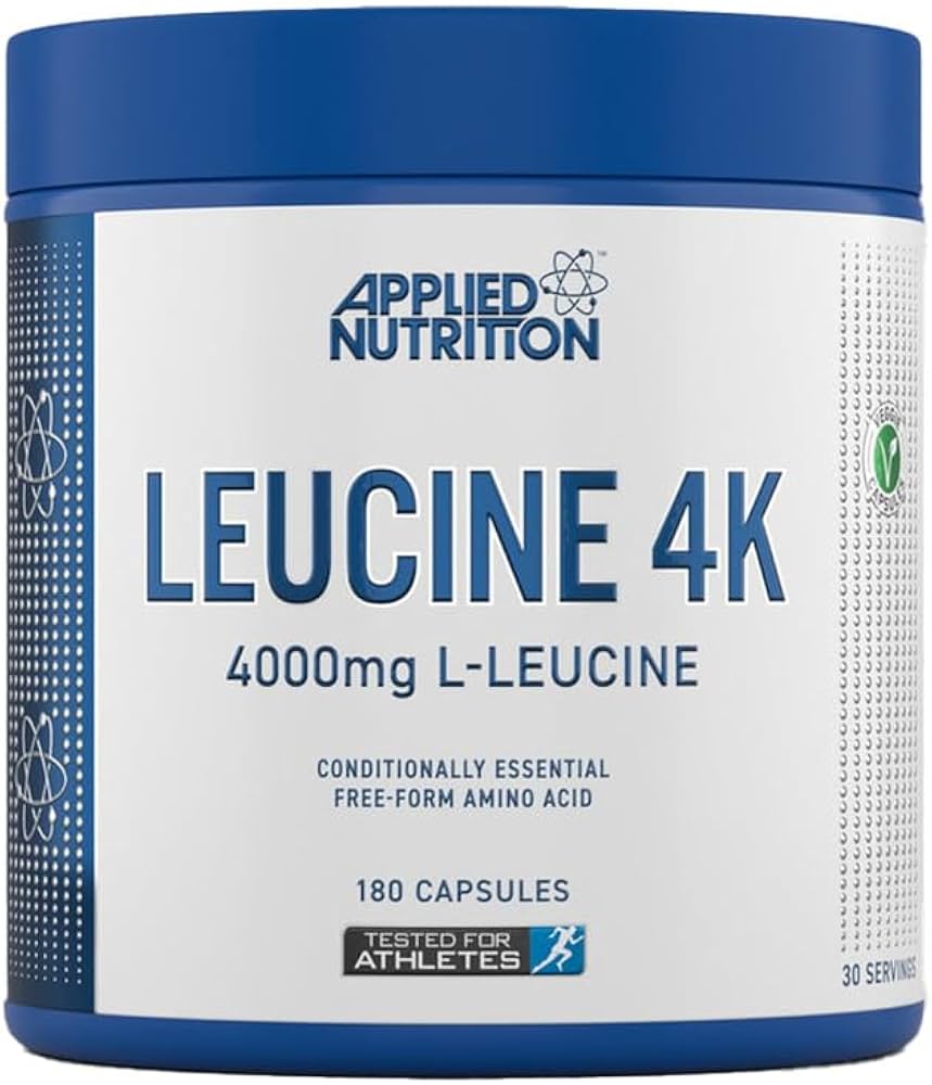 لیوسین ۱۸۰ کپسول اپلاید ناتریشن LEUCINE 4K 120 CAPSULES APPLIED NUTRITION