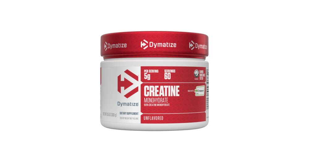 کراتین مونوهیدرات کراپیور ۳۰۰ گرمی دایماتیز CREATINE MONOHYDRATE 300G DYMATIZE