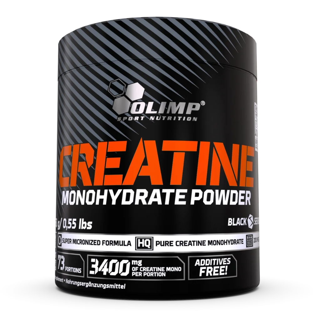 کراتین مونوهیدرات ۲۵۰ گرمی الیمپ CREATINE MONOHYDRATE POWDER 250G OLIMP