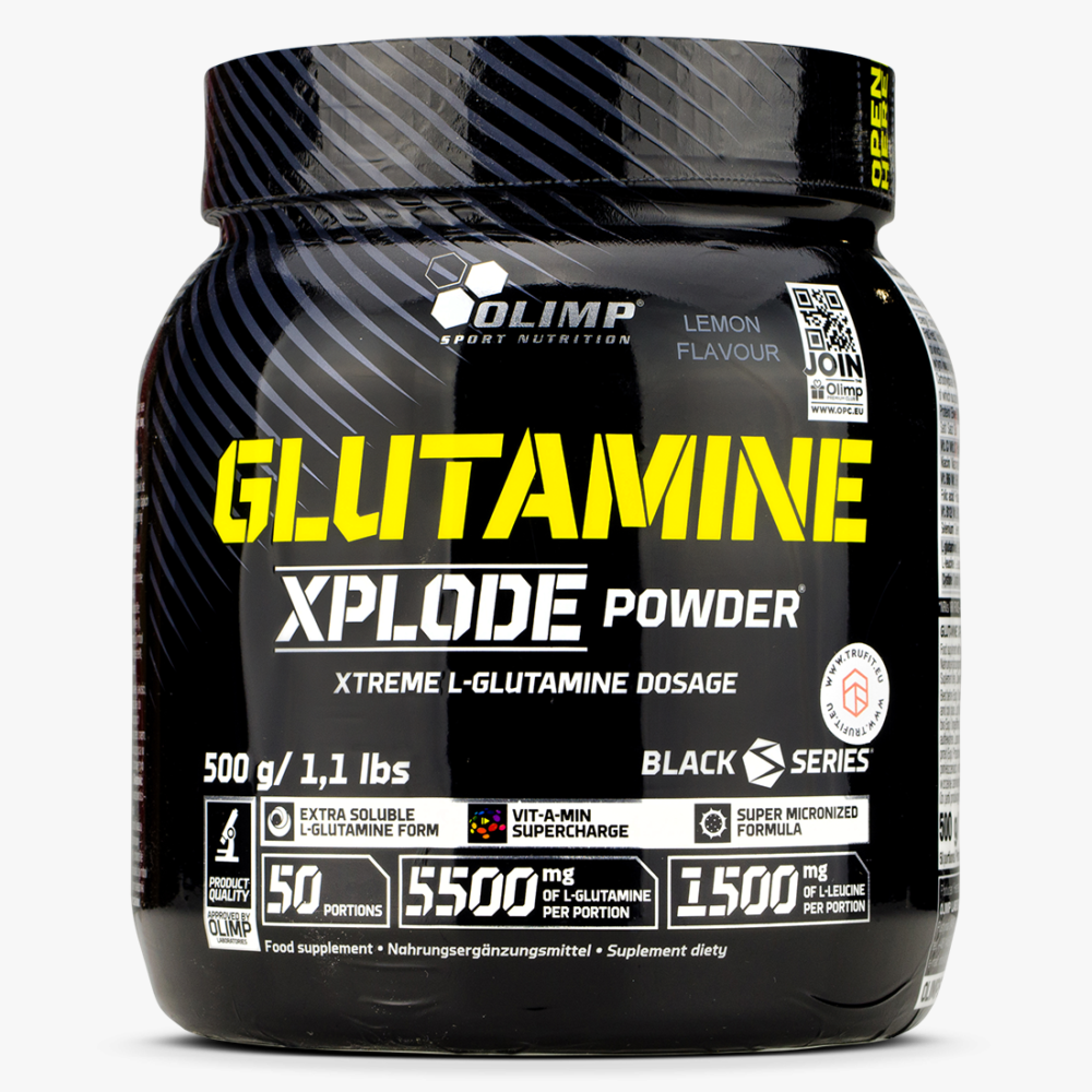 گلوتامین پودری ۵۰۰ گرمی الیمپ GLUTAMINE XPLODE POWDER 500G OLIMP