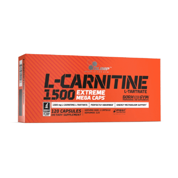 الکارنیتین کپسولی دوز ۱۵۰۰ الیمپ L-CARNITINE 1500 EXTREME MEGA CAPS