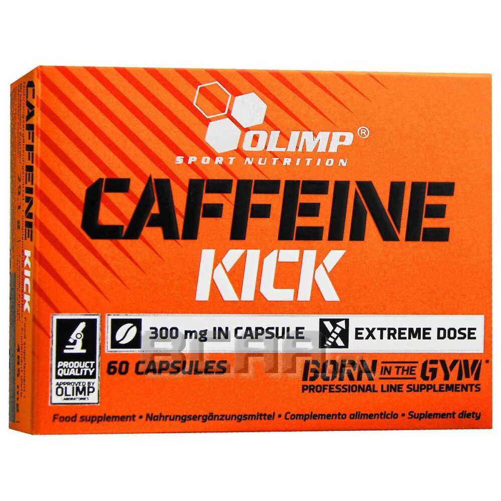 کافئین ۶۰ عددی الیمپ CAFFEINE KICK 60 CAPSULES OLIMP